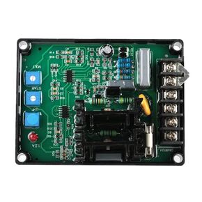 12A Generator Voltage Regulator, Plastic and Metal Automatic Voltage Regulator Controller for GAVR-12A Generator Genset Parts