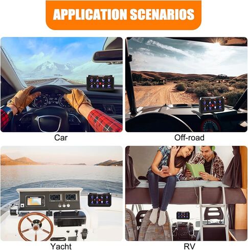 لوحة مفاتيح Geloo 8 Gang لوحة مفاتيح 12 فولت، نظام ترحيل مدمج للتحكم في التتابع يعمل باللمس، صندوق تبديل تلقائي قابل للتعتيم للتشغيل/الإيقاف، جراب تبديل LED لسيارة شاحنة قارب بحري على الطرق الوعرة، أزرق، أسود لامع in Kuwait