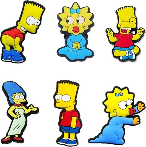 Cartoon Shoe Decoration Charms, Soft PVC Shoe Decoration Charms, Shoe Accessories Wide Applications for Shoe Wristband Clog Sandals in Saudi Arabia