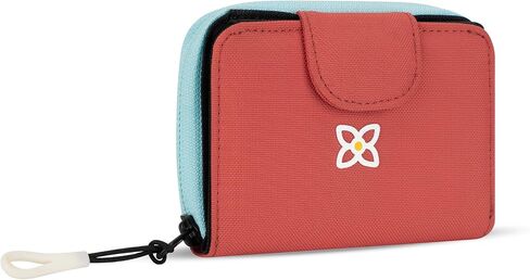 Sherpani Barcelona, Nylon Bifold Zipper Pocket Wallet for Women, Travel Bag, RFID Protection in Saudi Arabia