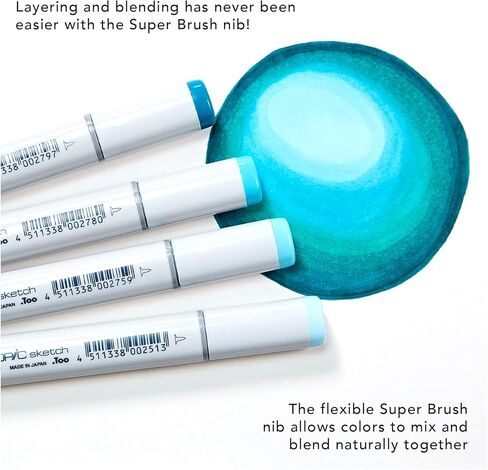 COPIC Manga Illustration Copc Sketch Pieces, 24 Colors, no in Saudi Arabia