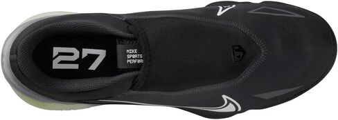 Nike Force Zoom Trout 8 Pro CZ5915-010 Black-White Men's Metal Baseball Cleats 10 US in Saudi Arabia