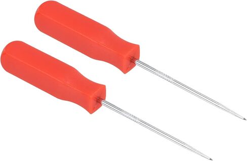PATIKIL O-Ring Straight Picks 142mm, 2 Pcs Oil Seal Gasket Precision Screwdriver Puller Remover Removal Tool, Red in Saudi Arabia