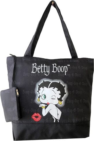 حقيبة حفاضات كبيرة الحجم من بيتي بوب بسحاب أسود in Kuwait