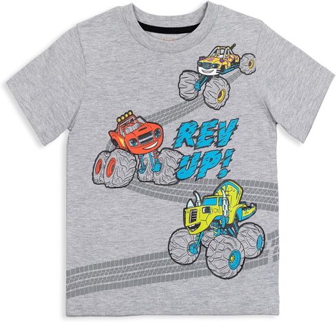 Blaze and the Monster Machines Pickle Crusher Blaze Stripes Zeg Stripes 3 Pack T-Shirts Toddler to Little Kid in Kuwait