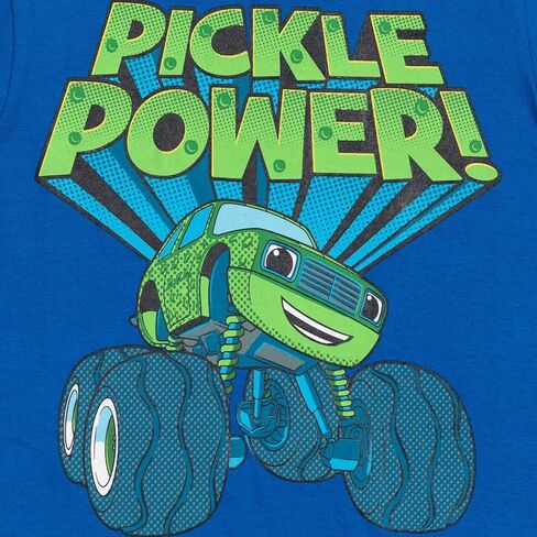 Blaze and the Monster Machines Pickle Crusher Blaze Stripes Zeg Stripes 3 Pack T-Shirts Toddler to Little Kid in Kuwait