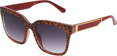 Sofia Vergara x Foster Grant Women's Jacinta Square Sunglasses, Tortoise, 55 mm in Kuwait