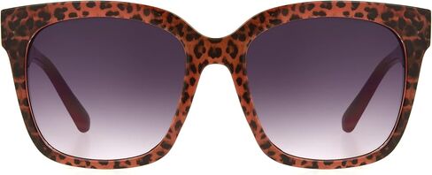 Sofia Vergara x Foster Grant Women's Jacinta Square Sunglasses, Tortoise, 55 mm in Kuwait