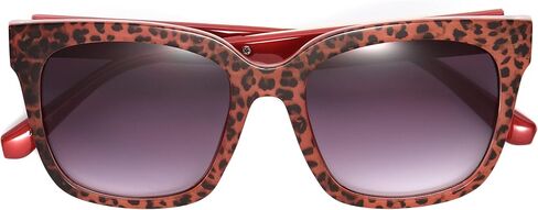 Sofia Vergara x Foster Grant Women's Jacinta Square Sunglasses, Tortoise, 55 mm in Kuwait