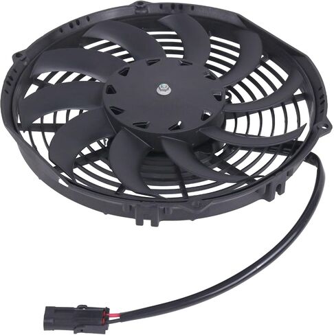 24V Radiator Fan Blower Compatible with Spal 30100455 VA11-BP12/C-57A 10" in Saudi Arabia