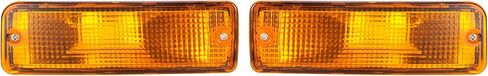 KUAFU Pair Turn Signal Light Compatible with 1989-1995 Toyota Pick-Up Truck Driver and Passenger Side Signal Lamp Assembly Clear Lens Plastic Replacement for TO2521107 TO2520105 2Pcs in Saudi Arabia