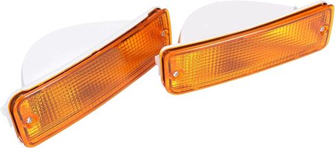 KUAFU Pair Turn Signal Light Compatible with 1989-1995 Toyota Pick-Up Truck Driver and Passenger Side Signal Lamp Assembly Clear Lens Plastic Replacement for TO2521107 TO2520105 2Pcs in Saudi Arabia