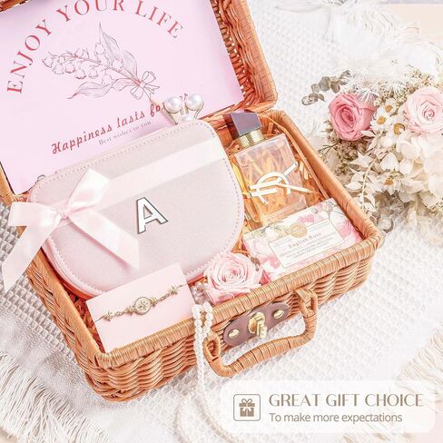 ProCase Jewelry Stand Bundle with Personalized Jewelry Box with Initial in Saudi Arabia