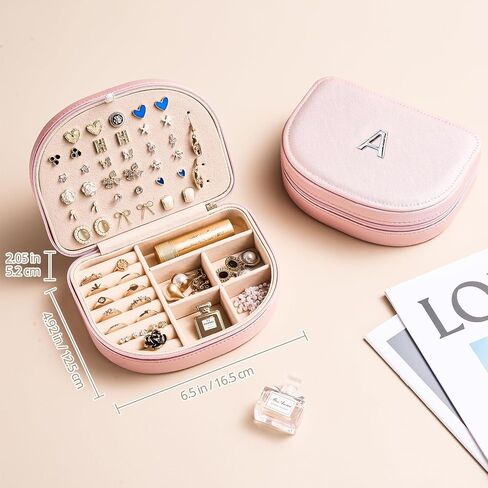 ProCase Jewelry Stand Bundle with Personalized Jewelry Box with Initial in Saudi Arabia
