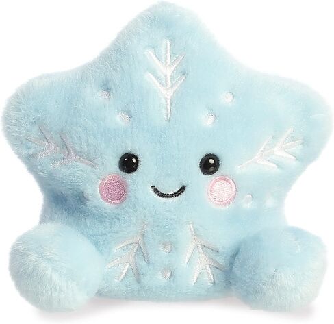 حيوان محشو Aurora® Adorable Palm Pals™ Frosty Snowflake™ - لعبة بحجم الجيب - متعة قابلة للتجميع - أزرق 5 بوصات in Saudi Arabia