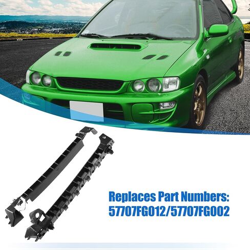 X AUTOHAUX 1 Pair Left and Right Side Front Bumper Mounting Support Bracket NO. 57707FG012/57707FG002 for Subaru Impreza 2008-2011 in Saudi Arabia