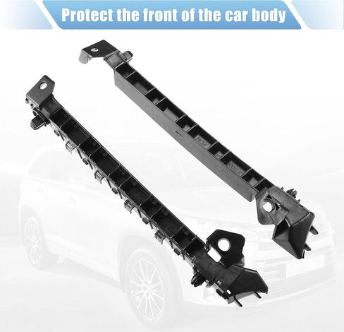 X AUTOHAUX 1 Pair Left and Right Side Front Bumper Mounting Support Bracket NO. 57707FG012/57707FG002 for Subaru Impreza 2008-2011 in Saudi Arabia