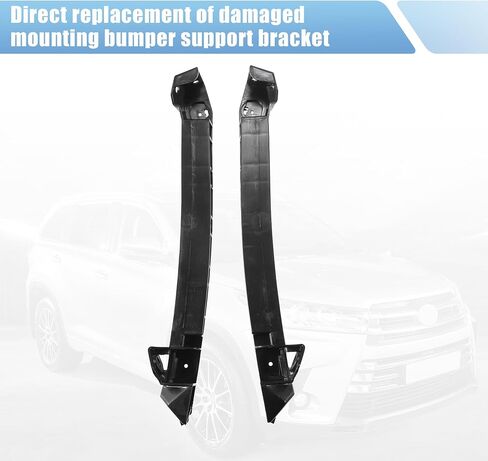 X AUTOHAUX 1 Pair Left and Right Side Front Bumper Mounting Support Bracket NO. 57707FG012/57707FG002 for Subaru Impreza 2008-2011 in Saudi Arabia