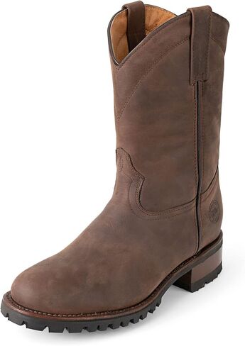 Men's Track Sole Leather Roper Boot Style 1000 in Kuwait