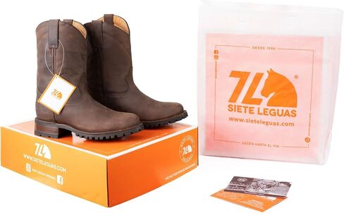 Men's Track Sole Leather Roper Boot Style 1000 in Kuwait