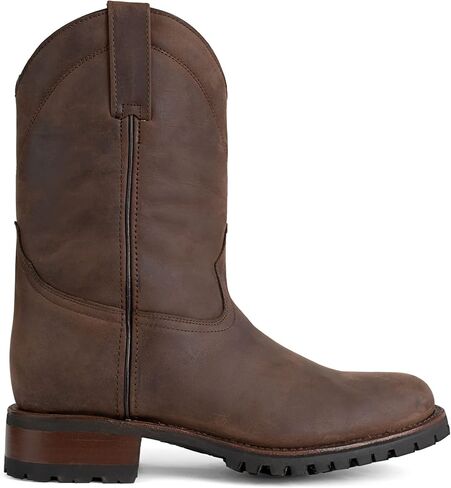 Men's Track Sole Leather Roper Boot Style 1000 in Kuwait