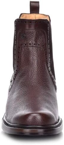 FRANCO CUADRA Men's Boot in Genuine Deer Leather Black in Saudi Arabia