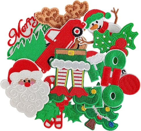 80PCS Random Assorted Styles Embroidered Patches, Bright Colors, Sew/Iron on Applique Patches for Dresses, Backpacks, Hats, Jeans in Saudi Arabia