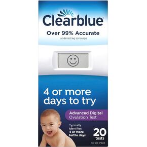 Clearblue Advanced Digital Ovulation Test Kit, 32 Ct