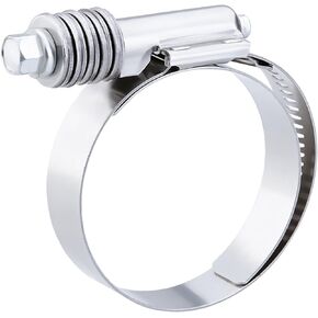 5 Pack Breeze CT-9416 Aero-Seal Constant Torque Liner Clamp with Stainless Screw Effective Diameter Range: 13/16" - 1-1/2" (21mm - 38mm)