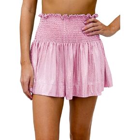 Women's Sequins Shorts High Waist Hot Short Sparkly Party Pants