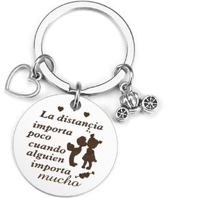 Spanish Keychain Couples Gifts Regalos De CumpleañOs Para Mujer Girlfriend Gifts for Her Gifts for Him
