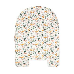 Baby Lounger Replaceable Cover, 100% Cotton Newborn Nest Backup Cover for Ultimate Comfort, Soft & Breathable Quality Spare Cover, Foxes (Cover Only)