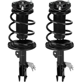 Front Strut Shock Assembly w/Coil Spring Compatible with Toyota Camry 2012-2017, Replace 1333375L 1333375R, Left & Right, 2PCS