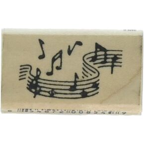 Stamps by Impression Music Rubber Stamp