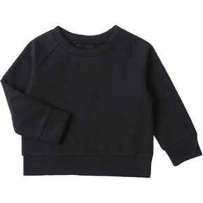 DEFAHN Toddler Baby Pullover Sweatshirt,Long Sleeve Infant Boy Girl Crewneck Active Tshirts 6 Month-3Y