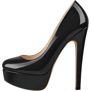 Richealnana Women's Double Platform Stiletto High Heel Pumps