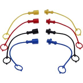 1/4" Hydraulic Quick Coupler Dust Cap & Plug Set Compatible with Kubota LA181 LA210 LA211 LA525