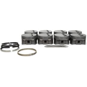 Mahle 930244140 MS Piston Set (SBF 307ci 4.040in Bore 3in Stroke 5.09in Rod .912 Pin -6cc 8.9 CR Set of 8)