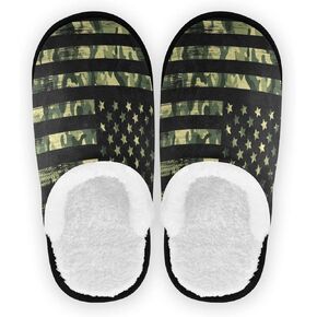 Winter Spa Slippers Christmas House Slippers Memory Foam Slippers Indoor Outdoor Non-Slip Home Shoes for Men Woman