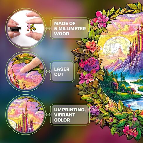 ESC WELT Wooden Secret Lock Box 3D Puzzle Game - Creative Gift Box for Money, Vouchers, Gift Cards - 3-in-1 Wooden Box Game - Gift Box Riddle Game - Gift Box for Teens and Adults - 3D Wooden Puzzle in Kuwait