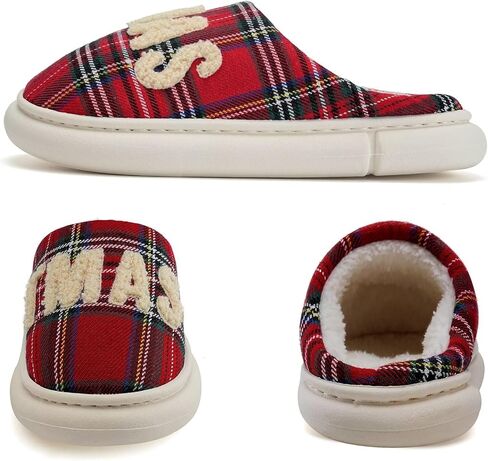 شباشب نسائية من WateLves من الإسفنج الذكي الدافئ مريحة ولطيفة للمنزل وخفيفة الوزن وخفيفة الوزن لعيد الميلاد in Kuwait