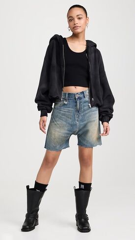 R13 Women's Marky Drop Shorts in Saudi Arabia