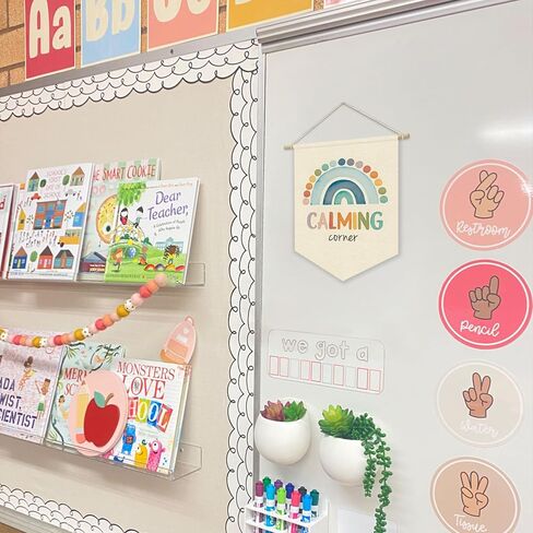 XYDEG I'm So Glad You're Here Welcome Sign Banner,Therapy Office Decor Classroom Decor Classroom Decorations,Welcome Sign For Classroom,Therapist Gifts in Saudi Arabia
