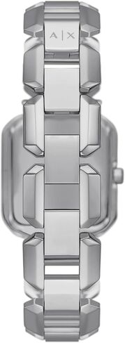 AX Armani Exchange Women's Watch, Square Watch for Women with Stainless Steel or Leather Band in Saudi Arabia