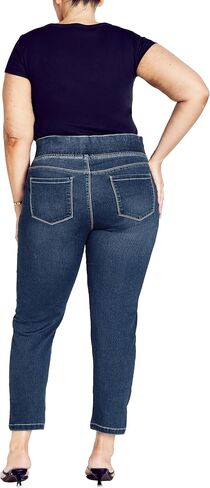 Avenue Women's Plus Size Jean Butter Pull on in Saudi Arabia