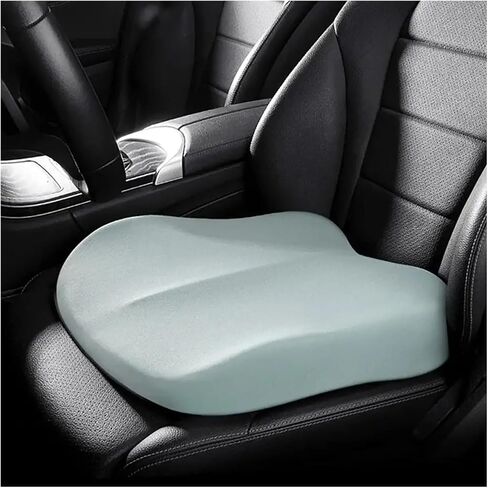 Adult Booster Car Seat Cushion, Car Seat Driver Height Boost Mat Memory Foam Car Seat Cushions Pad to Raise Height 3 inches for Car Truck Home Office Chair(Brown) in Saudi Arabia