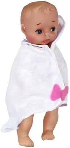 Baby's First Bathtime with Softina White Toy Doll, Plastic, Washable Surface, Life-Like' Feel, for Ages 1+ in Saudi Arabia