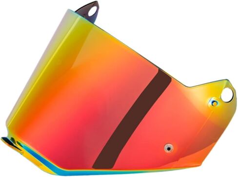 Motorcycle Helmets Shield Visor for LS2 PIONEER EVO MX436 Helmet Blaze Adventure Replacement Helmet Visor (Chrome Red) in Kuwait