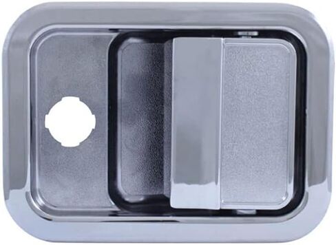 United Pacific 42363 Freightliner Columbia Exterior 1" Lock Cylinder Door Handle - Driver in Saudi Arabia