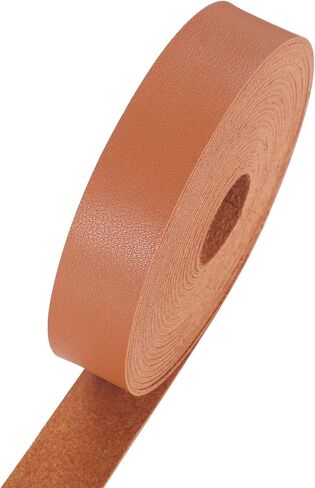 CDY Faux Leather Strap 1 Inch Wide 200 Inches Long Leather Strip for DIY Craft Projects,Soft Leather Straps 2mm Thick Very Suitable for Traction Ropes, Bag Straps (Black) in Kuwait